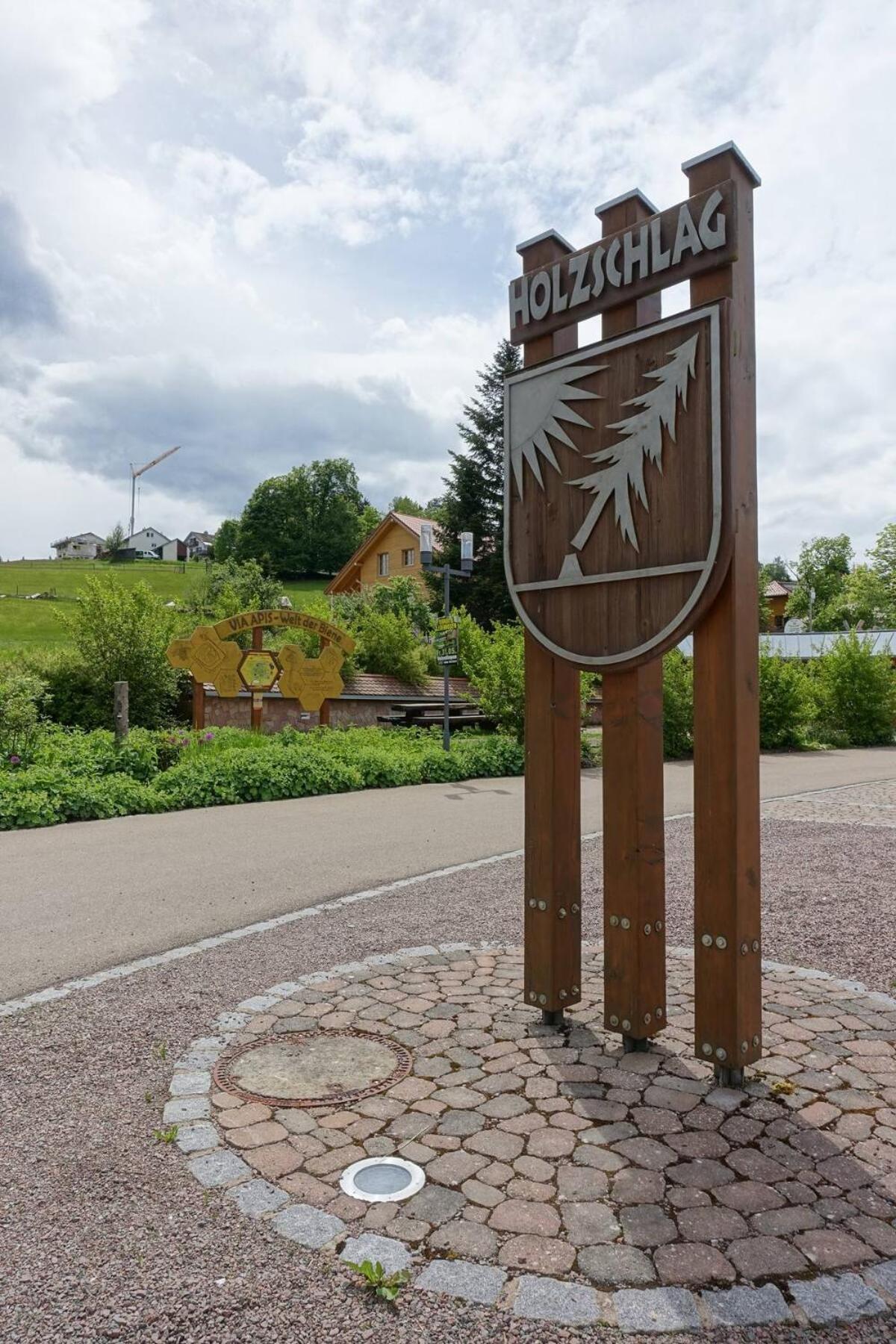 Blick In Den Garten Holzschlag Exterior foto